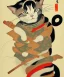 Placeholder: Ukiyo-e cat