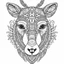 Placeholder: amazing animals, each art has an imaginary one animal, Strange, imaginative, mandala coloring sheet, full view, realistic, only draw lines, coloring book, clean line art, –no sketch, color, –ar 3:4, white background, minimalistic black lines, minimal black color, low level black colors, coloring page, avoid thick black colors, thin black line art, avoid colors, perfect shape, perfect clear lines,