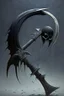 Placeholder: black big scythe