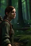 Placeholder: ellie williams pretty the last of us 2 in forest