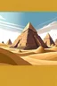 Placeholder: World Tourism Day Egypt Pyramid Desert Scenery ArchitectureIllustration