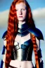 Placeholder: (strikingly beautiful 16 year old charming teen girl:1.2) with (long ginger hair:1.1) and (freckles:1.2) wearing (skimpy leather fantasy armour with halter top and thong:1.3) and (medium cleavage:1.2), tracing, ambient light, highres, (hyperrealistic:1.2), (perfect face:1.1) intricate (high detail:1.1) body, beautiful detailed eyes, plump lips, fantasy theme, Model hash: ddc3021b