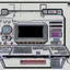 Placeholder: information warfare 1980s personal computer with joysticks