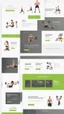 Placeholder: Design a user-friendly and visually appealing landing page for a gym website, prioritizing an intuitive user experience