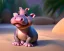 Placeholder: baby hippo, natural environment, photojournalism, hyper detailed, hyper realism, pixar character, sweet and gentle, friendly,