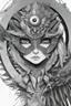 Placeholder: angle warrior and eye