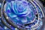 Placeholder:  Crystal Dwellings blue rose, fontaine blue lumières bleu,lac,cascade,aurore boreale rose bleu