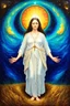 Placeholder: sacred appointment for healing; surrealistic modern art