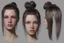 Placeholder: Female character 19 years Proportions of the character Pay attention to the head-to-body ratio and limb lengths. Create a distinctive silhouette that helps the character stand out and be easily recognizable Design the character's face, including the shape of the head, eyes, eyebrows, nose, mouth, and ears. Consider the character's personality, age, and any unique traits that set them apart. Design the character's attire, including their everyday outfit or any specific costumes relevant to the st