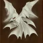 Placeholder: White bat monster with long limbs as Russian Orthodox nosferatu