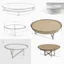 Placeholder: Modern “small” circular coffee table design, sketch