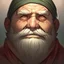 Placeholder: "old homeless man" face head detail