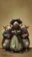 Placeholder: Three rats dressed like The Three Musketeers