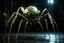 Placeholder: humanoid biomechanoid lovecraftian spider-insectoid. hyperrealistic 3d-render, unreal engine 5, industrial light and magic.