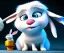 Placeholder: Portrait of Snowball with the key, the rabbit from The Secret Life of Pets. Unreal Engine 5,3D Animation Quality, Octane Rendering, comic book art, volumetric lighting,Abode After Effects ,Retro Futurism, Daz3D.