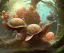 Placeholder: pond snail, highly detailed, digital art, sharp focus, trending on art station, illustration