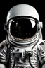 Placeholder: portrait of an astronaut without face