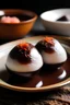 Placeholder: rice ball filled with red bean paste with ginger sugar water