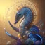 Placeholder: biomorphic seahorse morphed with electronic wiring and mixed with lighting, Nanopunk and Biopunk with cyberpunk look,golden hour,MTG,digital painting, wonderful ambient colors, art by Jarosław Jaśnikowski mixed with Sheila Martin mixed with Fletch mixed with Frank Sun mixed with Anna Dittmann mixed with Alena Aenami.