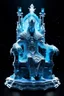 Placeholder: God sit on throne of crystals