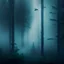 Placeholder: fog forest