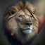 Placeholder: realistic lion heart