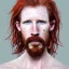 Placeholder: Portrait of young Courtney Gains as a ruggedly handsome, joyful, roguish pirate, charismatic, attractive male, masculine, perfect, precisely detailed clear eyes, unblemished, flawless skin, softly freckled face; meticulously detailed multi-hued ginger carrot-colored cherry fire red hair; fantasy, intricate, elegant, highly detailed, digital painting, concept art, matte, sharp focus, illustration, art by artgerm and greg rutkowski and alphonse mucha