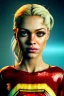 Placeholder: portrait, sweet Shakira, make-up, angry, coca-cola drinking, Realistic image, retro pop, 60s, supergirl, lycra, tights, minimal, sweat, Color background, photo studio, concept art, smooth, unreal engine 5, god lights, ray tracing, RTX, lumen lighting, ultra detail, volumetric lighting, 3d, finely drawn, high definition, 4k.