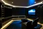 Placeholder: a dedicated home cinema room with LED ambient lighting in the walls