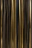 Placeholder: darker textured hanging fabric background stretched between decorative brass strips attached at both top and bottom