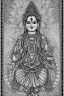 Placeholder: Hinduism, modern realistic cartoon drawing, grayscale, adult coloring pages, Hindu god Brahma, male god, wisdom, transformation, lined drawing, coloring page, 300 dpi, high quality print, painted portrait, full body, white hair , masculine, mature, handsome, upper body, muscular, hairy torso, fantasy, intricate, elegant, highly detailed, digital painting, artstation, concept art, smooth, sharp focus, illustration, 8K, HDR, masterpiece, pastel quad Color, 3D vector art, cute and quirky, fantasy