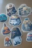 Placeholder: stickers of star wars day