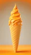 Placeholder: Orange Ice cream cone