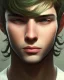 Placeholder: boy, cute, young, brown hair, green eyes, short hair, close up, head and shoulders portrait, head and shoulders portrait, 8k resolution concept art portrait by Greg Rutkowski,