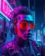 Placeholder: 3D rendering Surrealism Collage Techno Cyberpunk Surrealism Art Work Neons colors colorful,find details