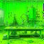 Placeholder: A lime green cybernetic laboratory with slimy bugs painted by Albrecht Durer