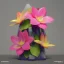 Placeholder: Exotic surreal living glass prism flowers by Chris Wood, sunbeams, intricate details, hyper realistic, 8K resolution, featured on behance