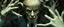 Placeholder: trump as pale man from pans labyrinth,painted by Rembrandt, Escher and Giger