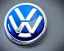 Placeholder: vw logo badge blue futuristic