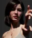 Placeholder: Ultra Realistic image portrait, medium shot view, woman making the fuck you finger gesture, highly detailed, unreal engine 5, RTX, ultra detail, volumetric lighting, finely drawn, high definition, high resolution.