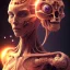 Placeholder: portrait full human body, meditation, third eye, universe, fourth dimension, fractal, realistic, 8k, high quality, extreme detail, symmetrical,