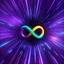 Placeholder: infinity symbol ∞ moving at warp speed, in space, striking, neon, chiaroscuro, dramatic, captivating, powerful, fantasy, beautiful, octane render, 16k post-production, artstation: award-winning: atmospheric: commanding: fantastical: clarity: ultra quality: striking: brilliance: stunning colors: amazing depth; lens: f/11, 35mm