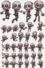 Placeholder: cute undead soul sprite sheet for animation (idle, run, jump movement)