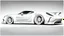 Placeholder: Design a sports car without the colors for color it with full white background