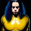 Placeholder: (full body),full body view portrait oil on canvas,'Billie Eilish wearing skintight latex suit',comic book cover, mystical colors,insanely detailed,realistic,intrincate detail,crystal clear eyes,perfectly drawn face, 16k resolution, masterpiece,Simon Bisley,Frank Frazetta,Alex Horley,ARTHUR ADAMS