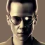 Placeholder: neo in the matrix, man, portrai, photo, real, face, high detail, render, blender