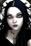 Placeholder: fantasy beautiful goth cartoon