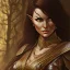 Placeholder: dungeons and dragons, female wood elf, druid, brown hair, brown eyes, full body, realistic face, short hair, large nose, closed mouth, leather armor, dark skin, one person