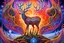 Placeholder: Deer Surreal DMT Dimension with vibrant and kaleidoscopic visuals, otherworldly landscapes, intricate geometric patterns, ethereal beings, cosmic energy, glowing fractals, immersive depth of field, cinematic lighting, masterful digital painting by Alex Grey and Android Jones, 8k resolution