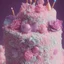 Placeholder: very nice birthday cake, very beautiful cake birthday, farfalle glitter, cristalli swarosky, fiori, colori delicati e luminosi 4K, 8K